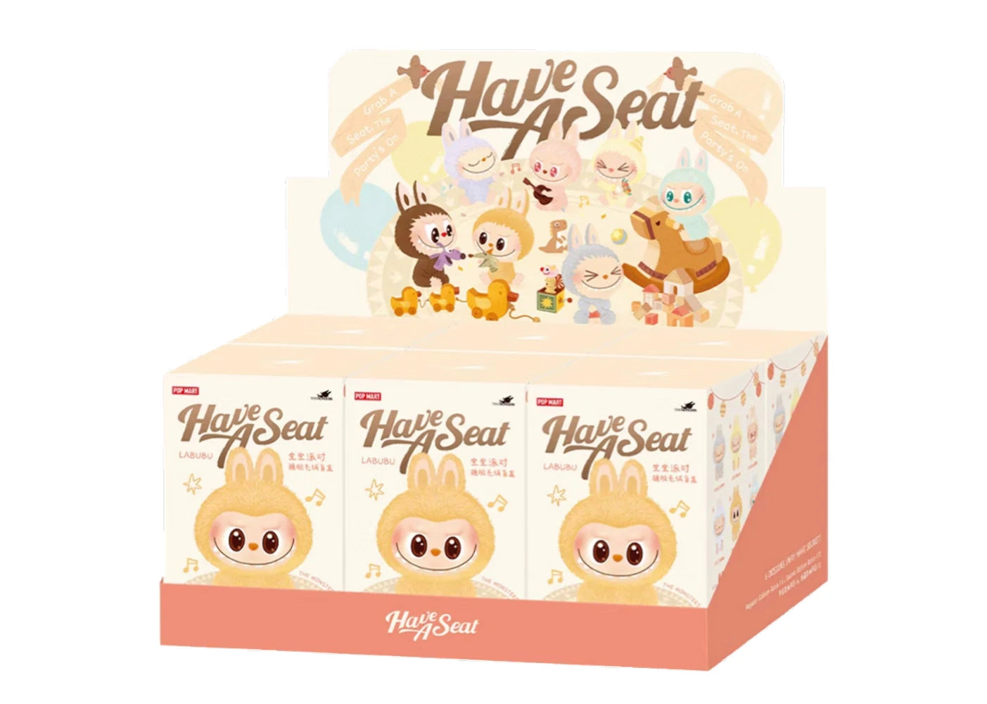Caja Sorpresa de Colgante de Vinyl Plush Labubu